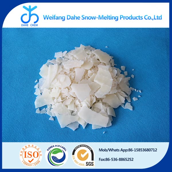 Magnesium chloride 46_ using for melting snow